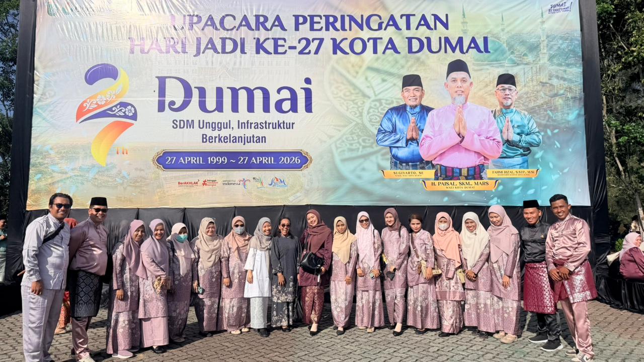 Upacara Peringatan Hari Jadi Kota Dumai 